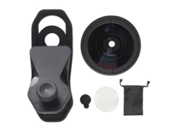 Lente Grande Angular para Celular 170 Graus Ultra Grande Angular HD com Clip para Câmera da Maioria dos Smartphones LAXISCREED