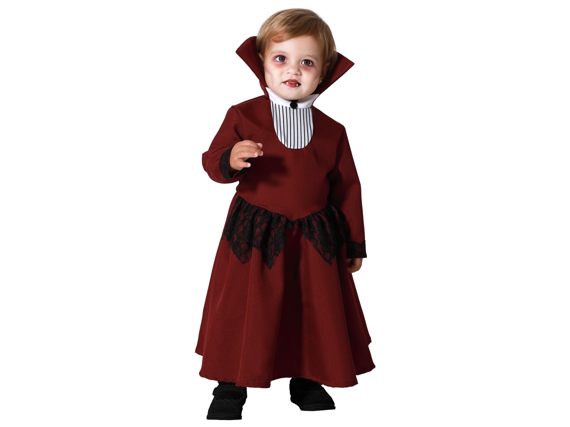 Disfarce Vampira Beb Menina 6 A 12 Meses Atosa