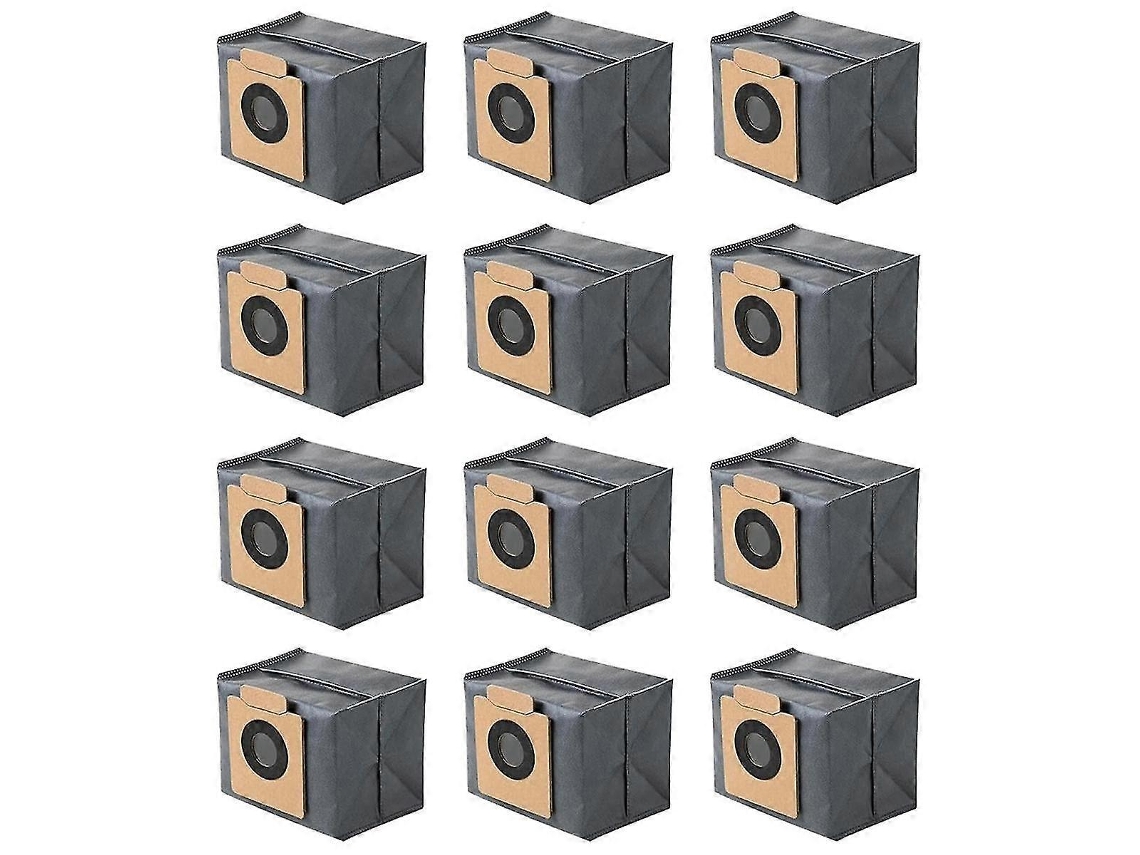 12 Pack Replacement Dust Bags For X8 Pro Robot Vacuum Self-empty Station_glo