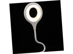 Luminária De Leitura Usb Com Controle Voz Certificado Iplusmile, Haste Flexível, Led Regulável, Para Quarto E Escritório