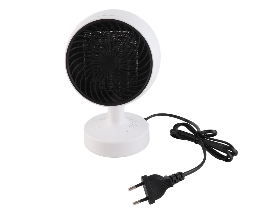 Aquecedor Ventilador Mínimo Portátil Branco Eu