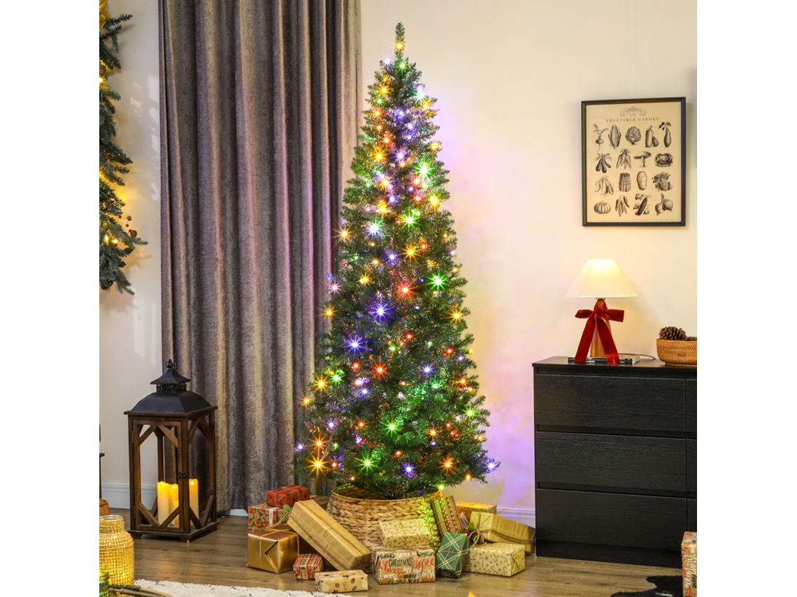 Árvore De Natal Artificial, Em Metal, Plástico, Na Cor Verde