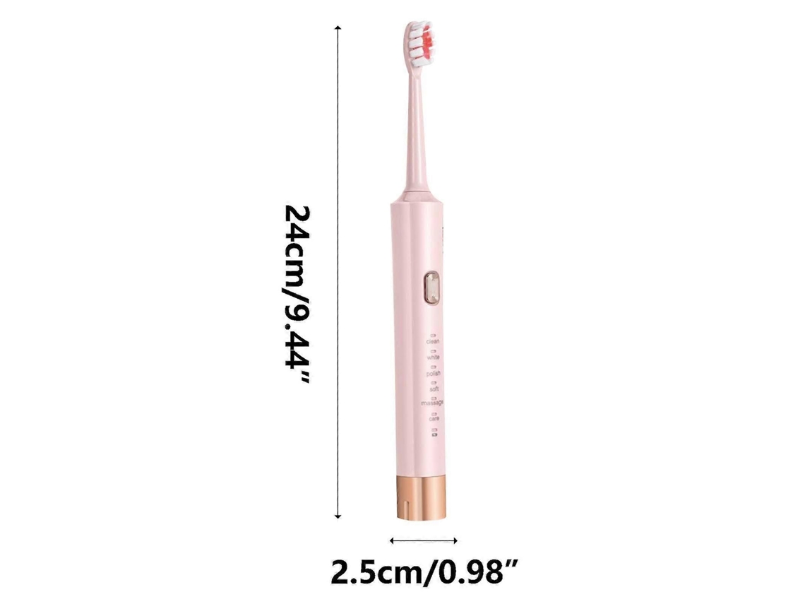 Escova De Dentes Elétrica Com Seis Velocidades Para Uso Doméstico, Para Adultos, Recarregável Via Usb.