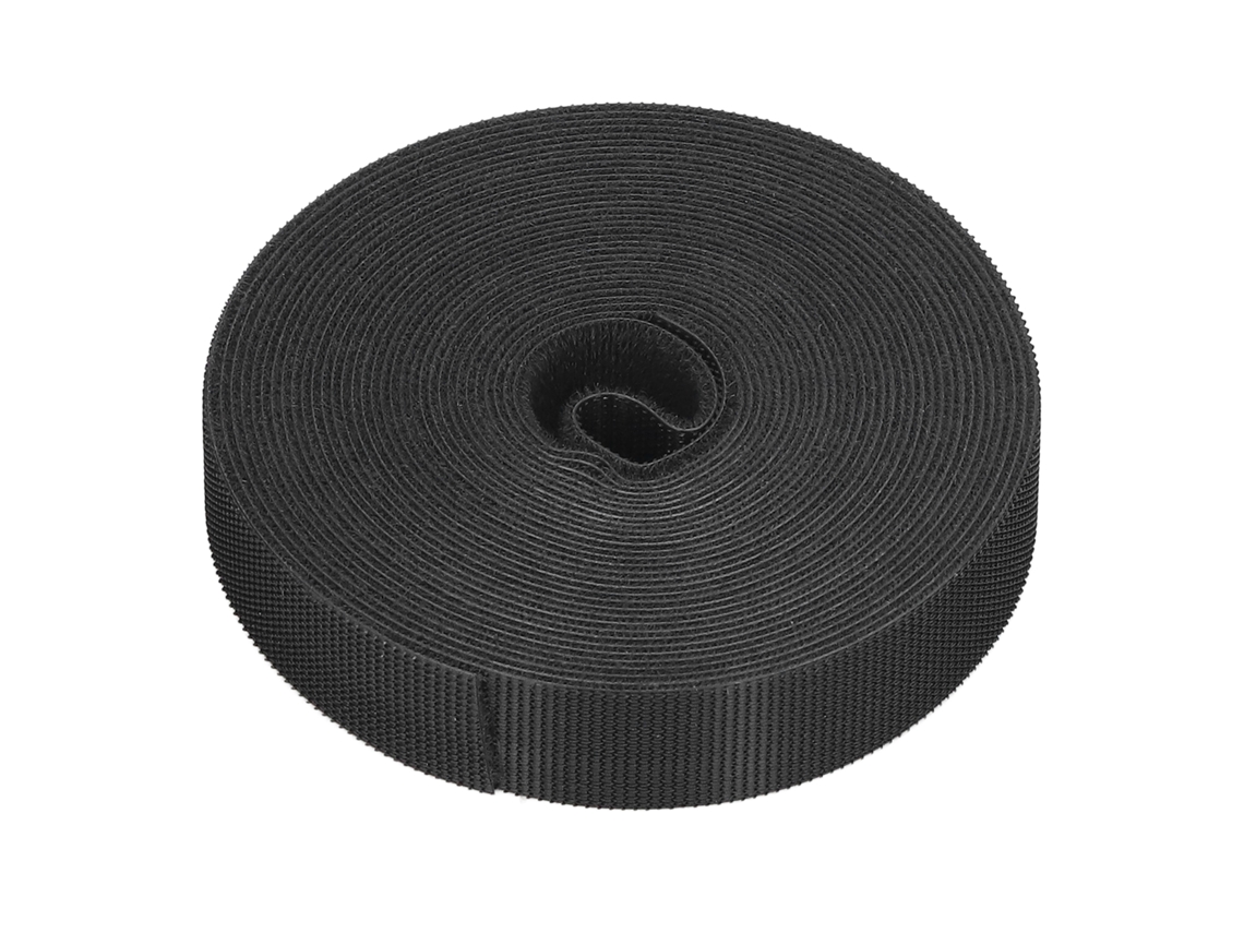 Amarrações de Cabo Fita Nylon Gancho e Laço Reutilizável para Organização de Fios 5m