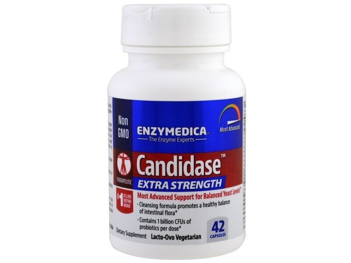ENZYMEDICA Candidase Extra Strength 42 Cápsulas