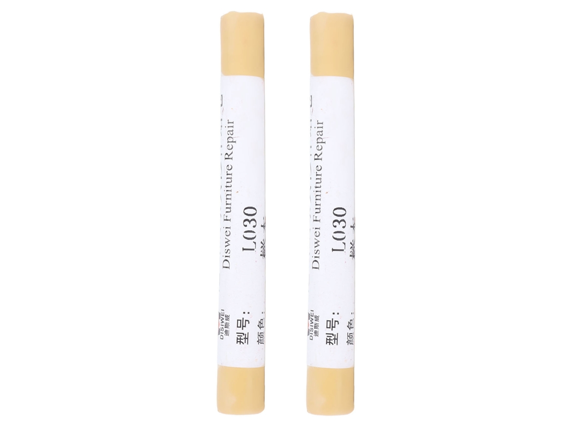 2pcs Cera Reparo Movel Piso Rayado Beech 30 Caracteres