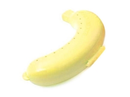 Estojo Portátil De Armazenamento Banana, Amarelo, Caixa Protetora Frutas Para Viagens Ao Ar Livre