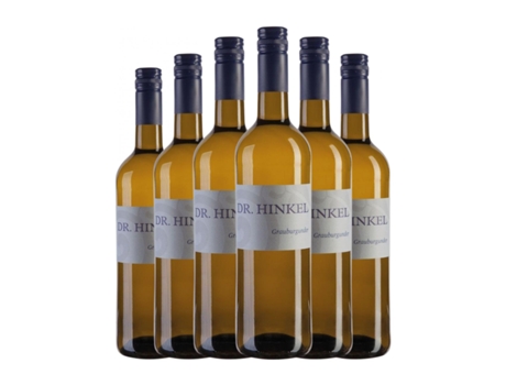 Vinho branco DR. HINKEL Pinot Cinza Semi-seco Semi-doce Rheinhessen (0.75 L - 6 Unidades)
