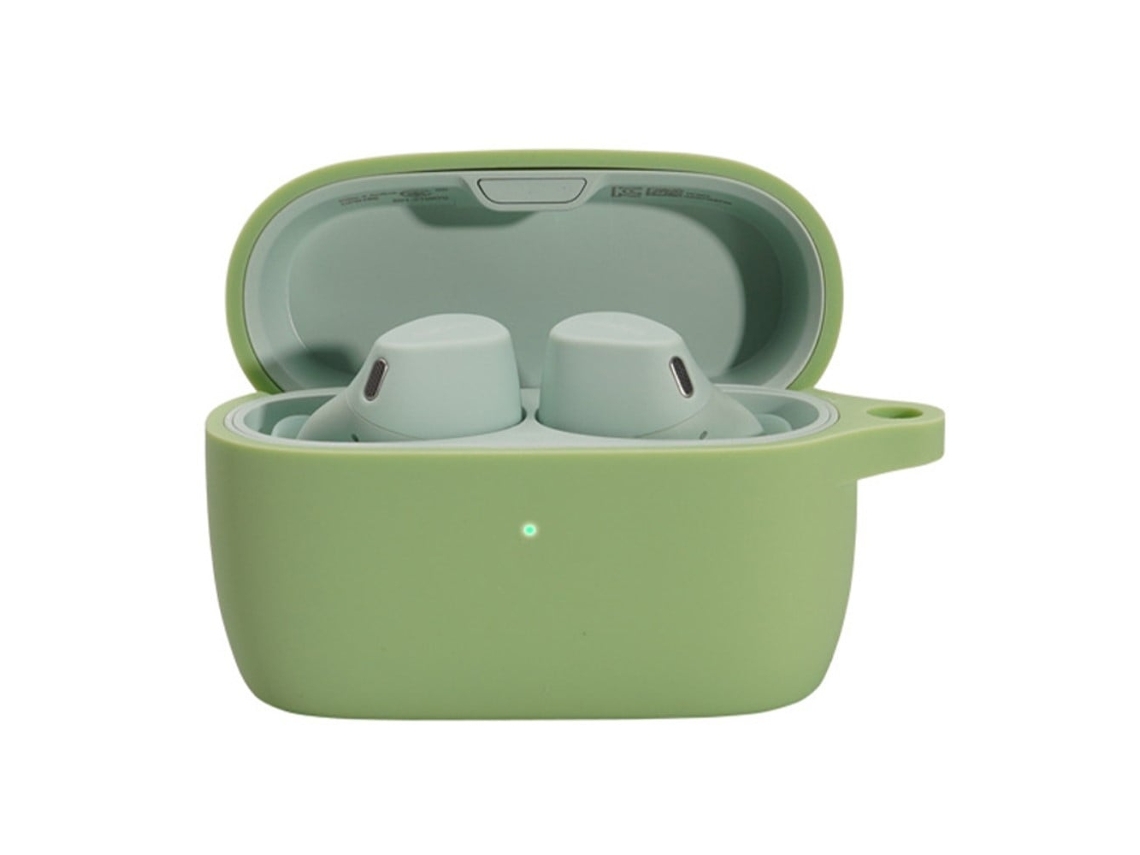 Capa De Silicone Para Jabra Elite 4 Verde Brilvibera