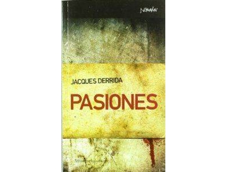 Livro Pasiones de Jacques Derrida