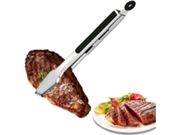 Pinça Para Churrasco Ao Ar Livre Pão Em Aço Inoxidável Utensílio De Cozinha Cozinhar, Grelhar E Assar Acessório Para