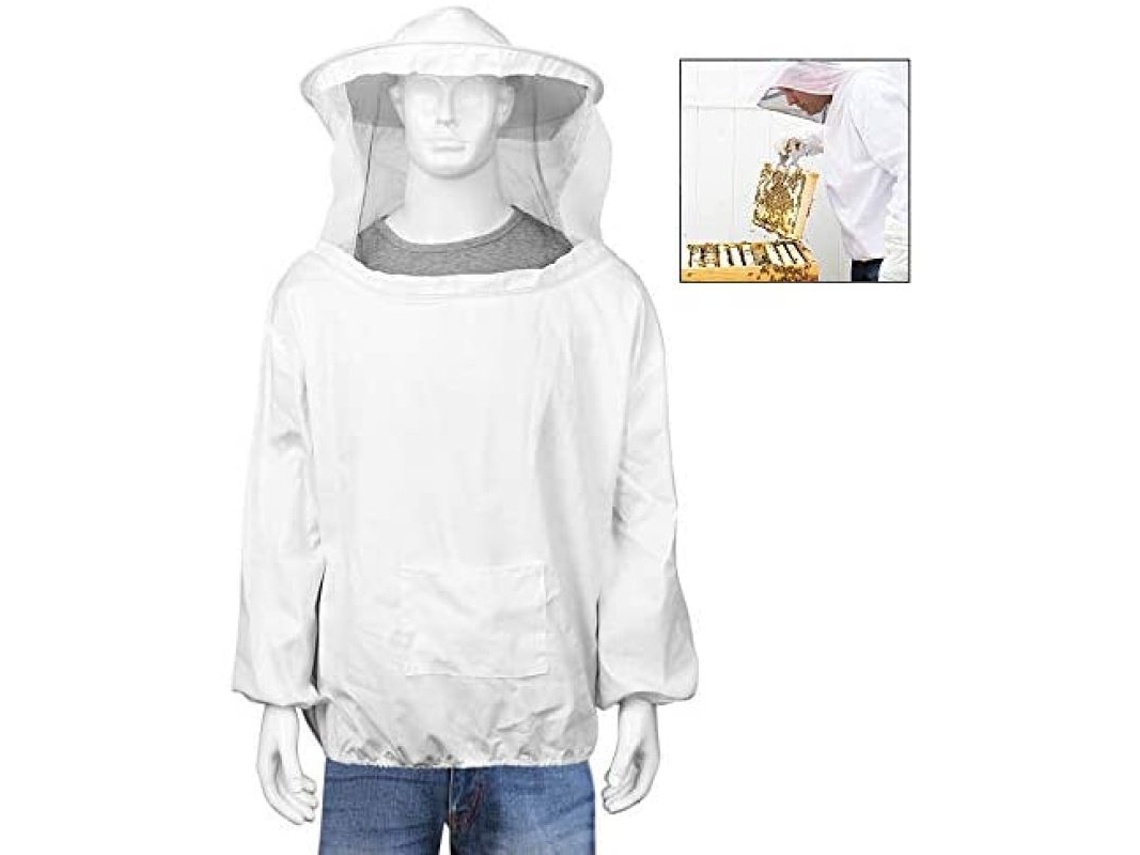 Macacão de Proteção Branca para Exportação Roupa de Proteção para Apicultura e Ferramentas de Jardinagem