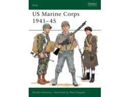 Livro Us Marine Corps 1941–45 De Gordon L Rottman (inglês)