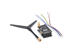 Transmissor FPV de 1,2 GHz e 0,1 GHz MW25 MW200 MW800 MW 9CH VTX e receptor FPV VRX combinados para drone RC de longo alcance e avião