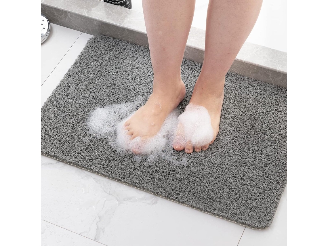 Tapete de banho antiderrapante em PVC, AQUAFORGE (61x41 cm)