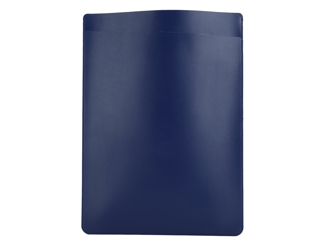 Funda para portátil de 15,4 polegadas, feita de couro sintético, microfibra, dupla camada e resistente à água | S/MARCA