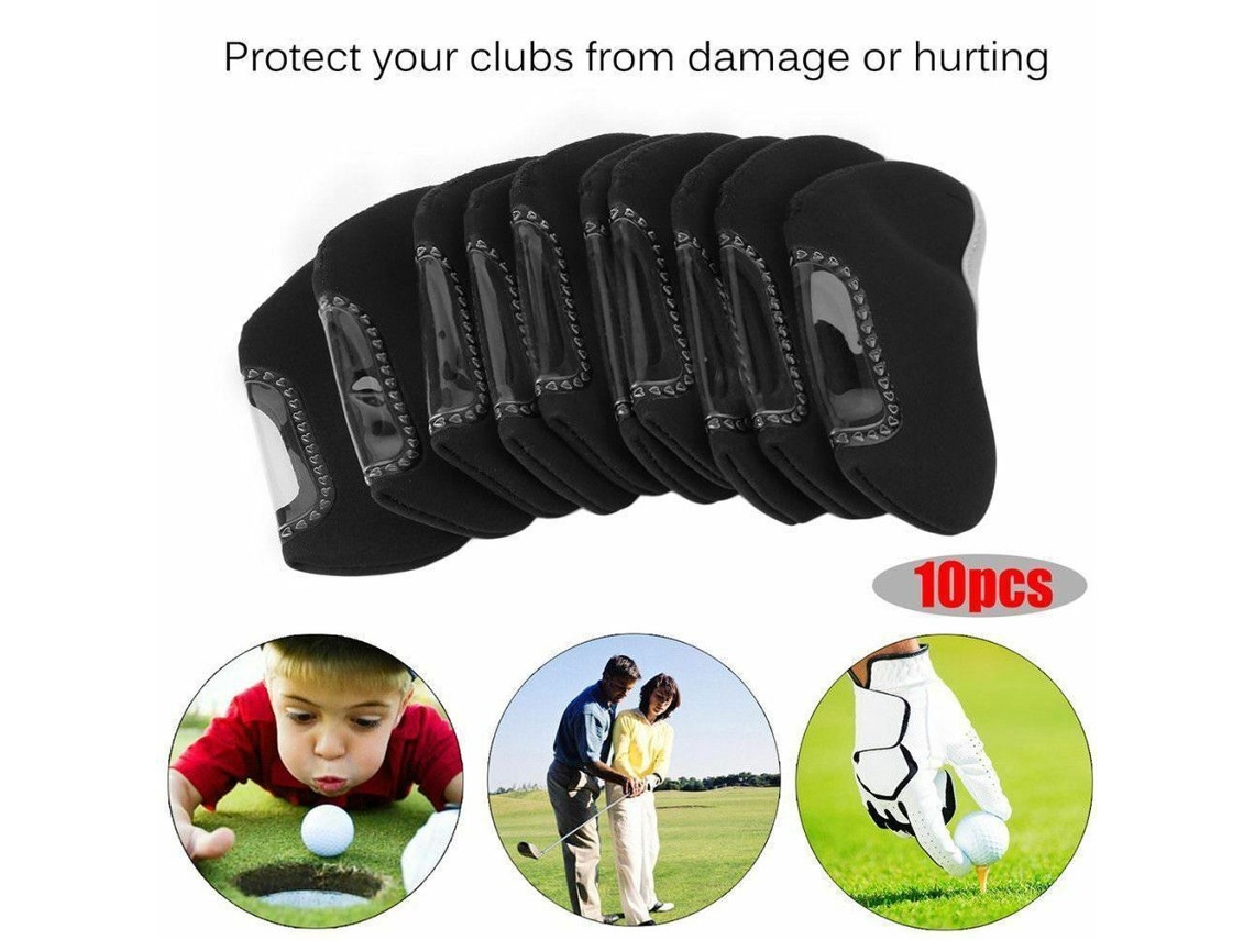 Conjunto de 10 Capas para Cabeças de Tacos de Golfe BRILVIBERA