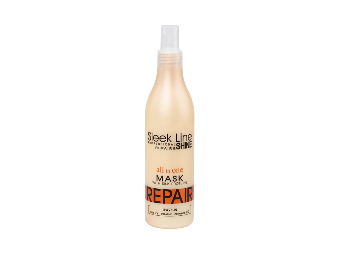 Máscara Capilar Reparadora Em Spray Sem Enxágue Stapiz Sleek Line, 300ml