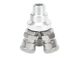 Conector Rápido Universal 3 Vias Rosca G1/2