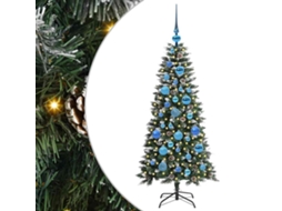 Conjunto 1 Árvore De Natal Artificial Vidaxl Verde Pvc (120 Cm)