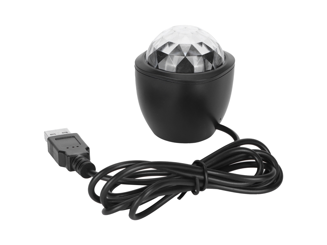 Mini Iluminação De Palco Colorida Com Controle De Voz Em Led Usb Para Decoração De Festa Em Clube Ktv