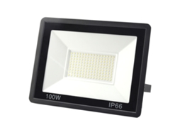 Lâmpada de projeção LED 100W, super brilhante, à prova d'água, grafeno, para exterior, 100-140V | S/MARCA