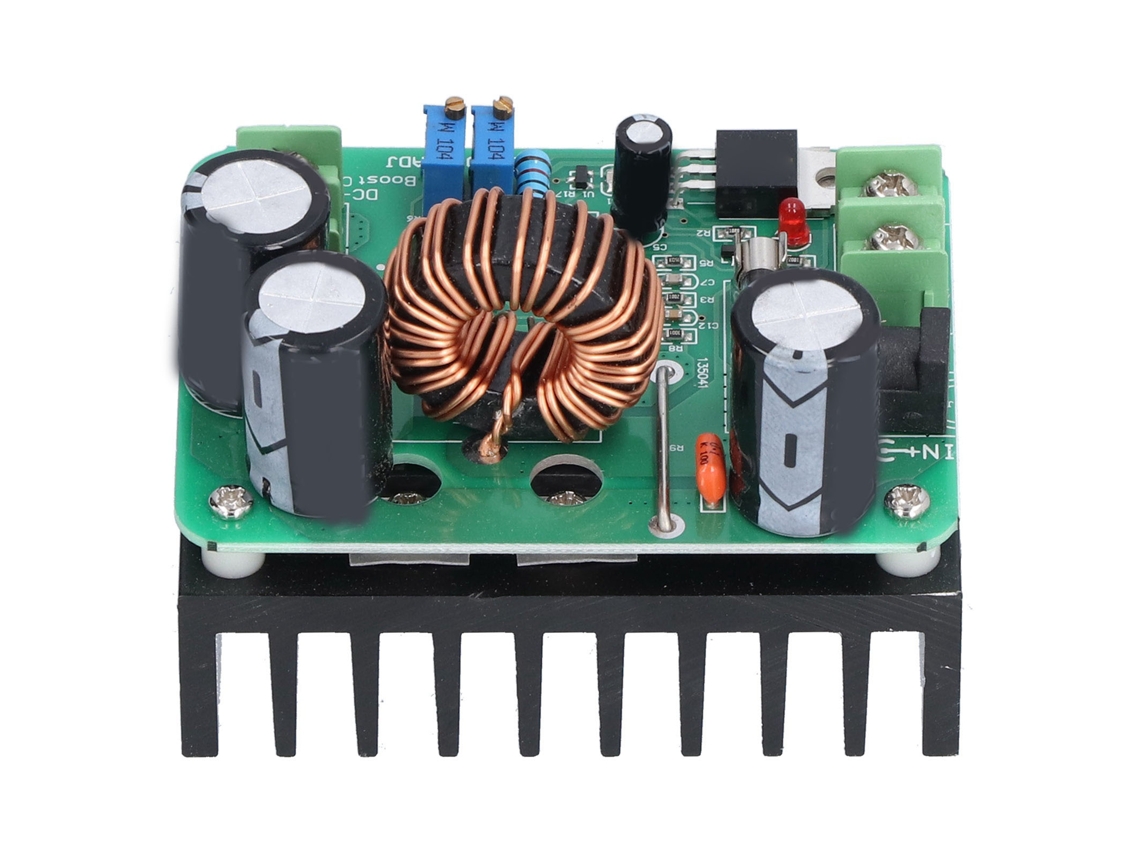 Módulo Conversor Boost Dc Para Dc Ajustável 600w Placa Configuração Equipamento Computador
