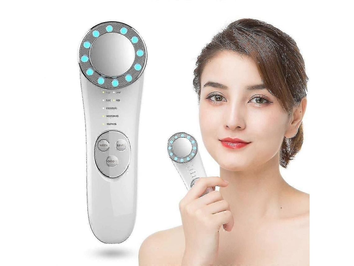 Massageador Facial Aparelho de Limpeza e Lifting 7 em 1 Alta Frequência GOKOCO