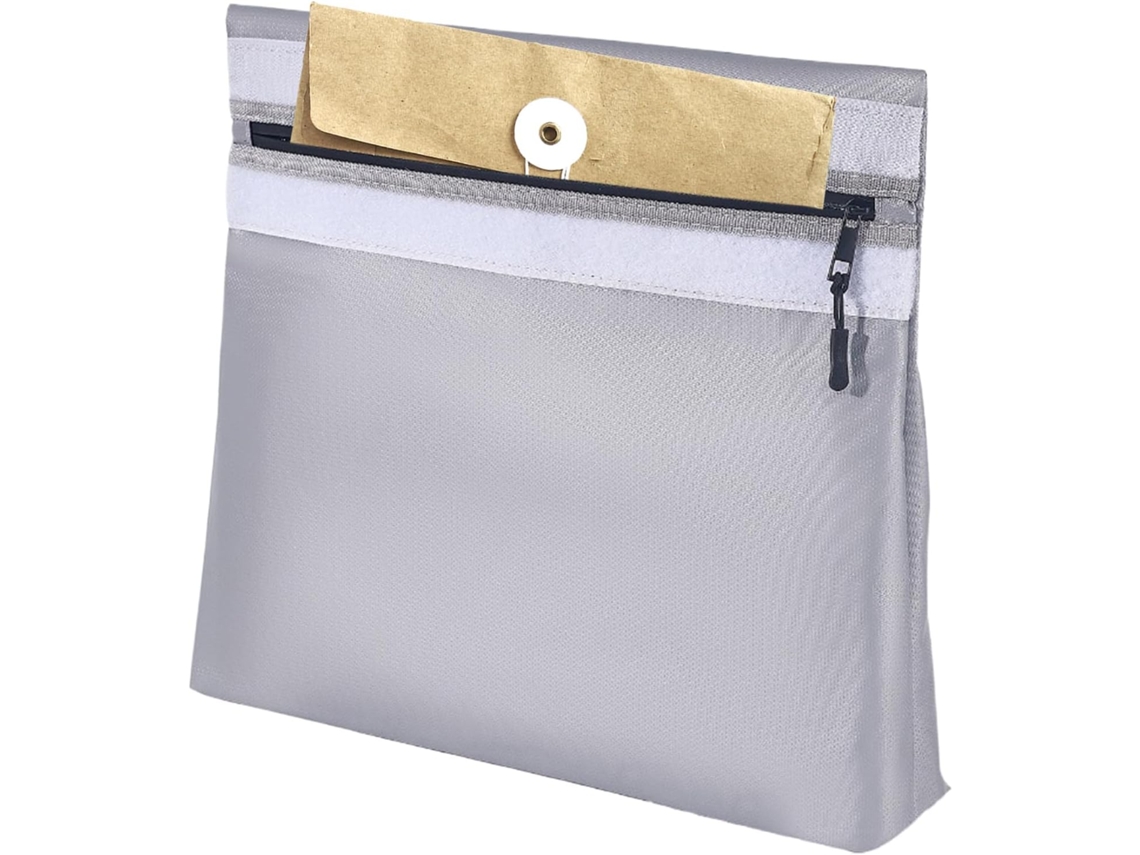 Bolsa Para Documentos À Prova De Fogo Com Zíper Resistente À Água