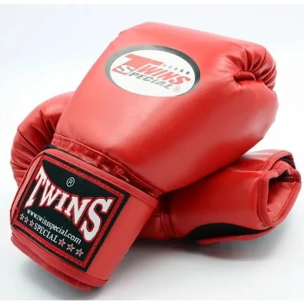Luvas De Boxe Twins Special Com Cadarço Vermelhas, A Brilvibera