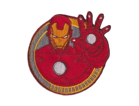 Patches Ecusson Thermocollante Iron Man Avengers 7 X 7,50 Cm Mono Quick
