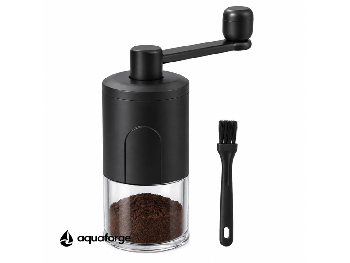 Moinho Manual De Café Aquaforge Para Café, Preto