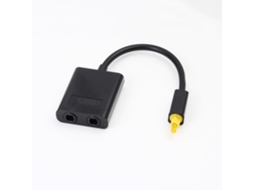 Lurelia Divisor Óptico De Áudio Toslink Para Tv Digital Preto