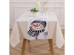 Decoração Sazonal de Mesa de Cozinha de Feriado de Natal de Inverno Decoração de Festa Familiar Interna e Externa