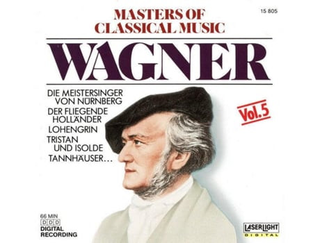 Cd Masters Of Classical Music, Vol5 Wagner Laserlight Digital