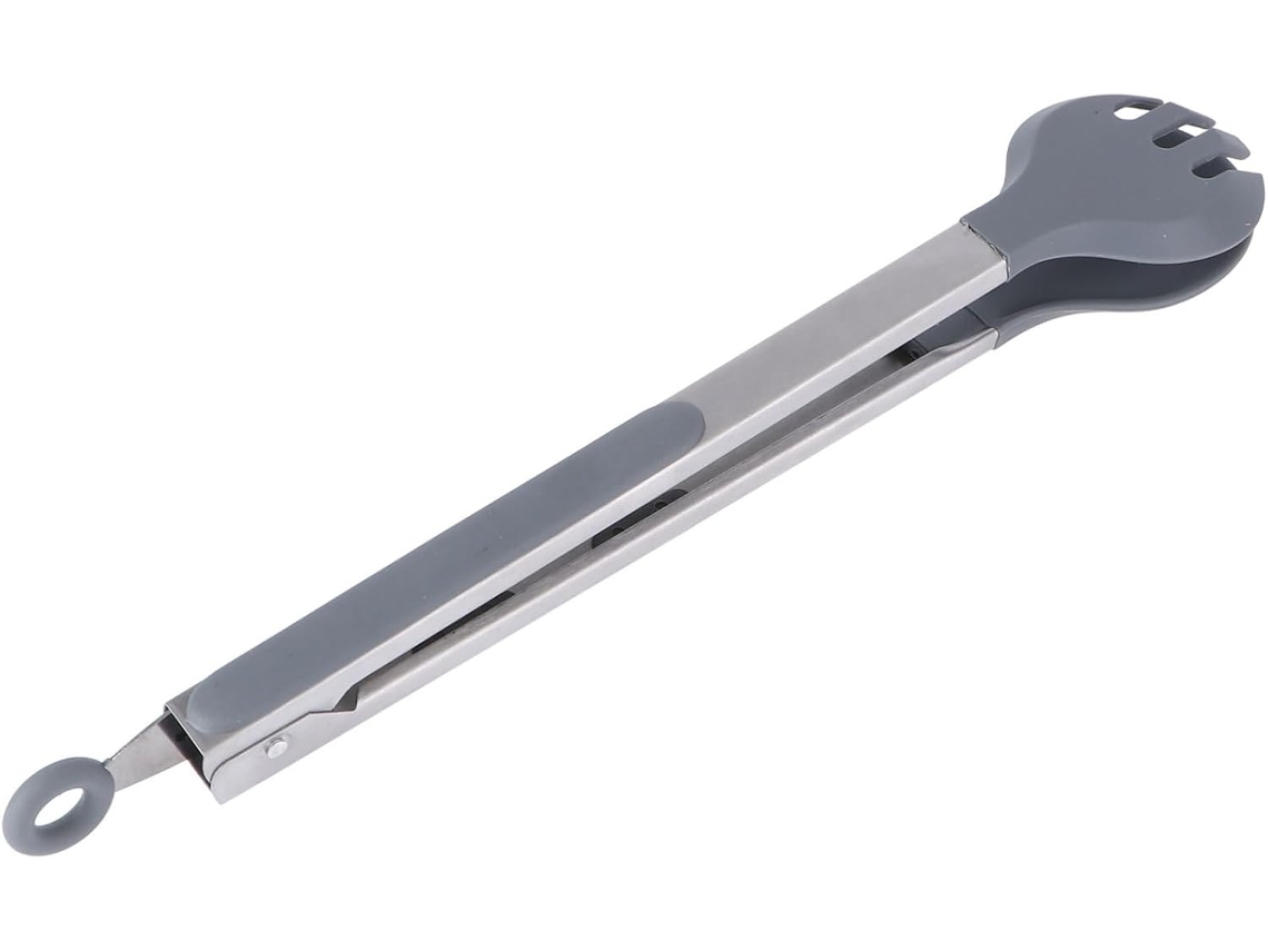 Pinça Para Alimentos Gadpiparty Em Silicone E Aço Inoxidável, Leve E Resistente Ao Calor, Ideal Para Churrascos E Festas