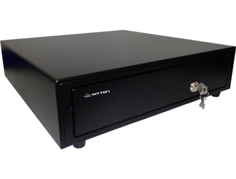 Mini Gaveta POS HS-330E, 33,5 x 37 x 9,5 cm, Preto