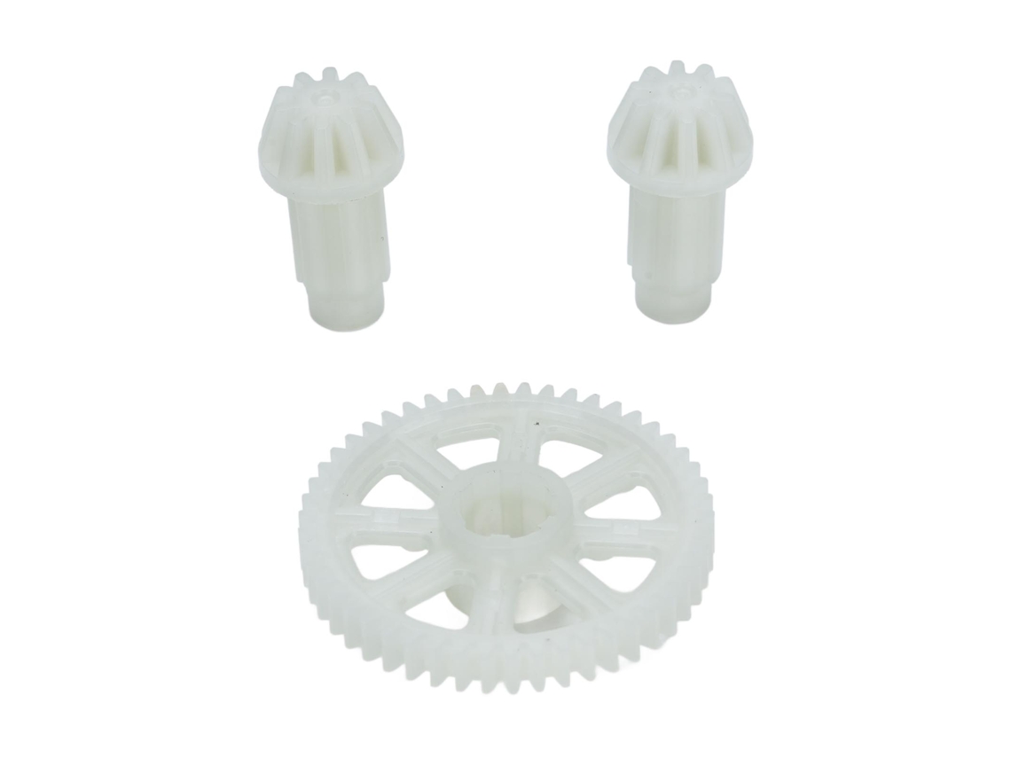 Conjunto de engrenagens do eixo de transmissão para carro RC plástico fácil instalação S/MARCA