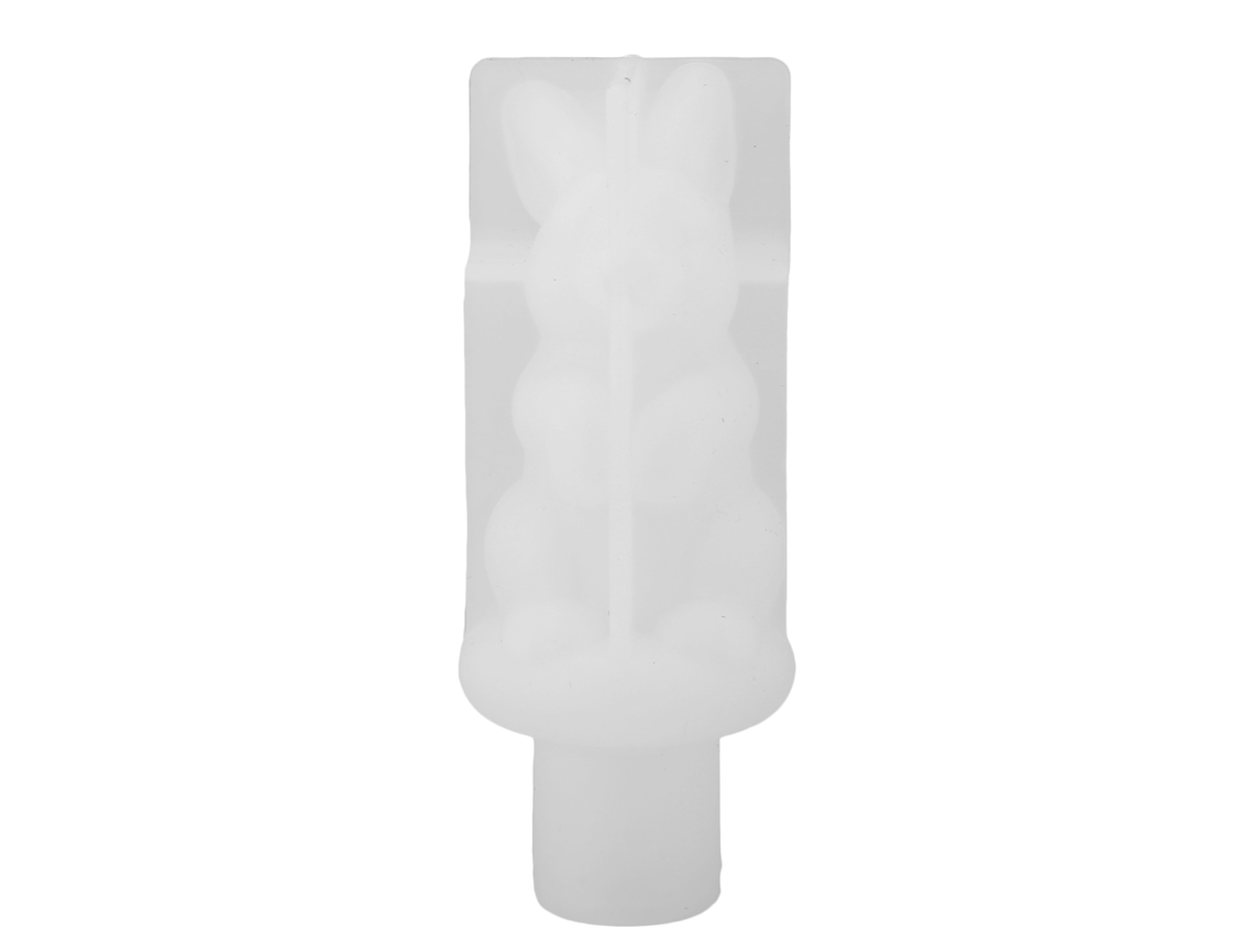 Mold De Cera Profissional Em Silicone Forma De Coelho Portátil Reutilizável Para Diy Sabonete E Resina Epóxi