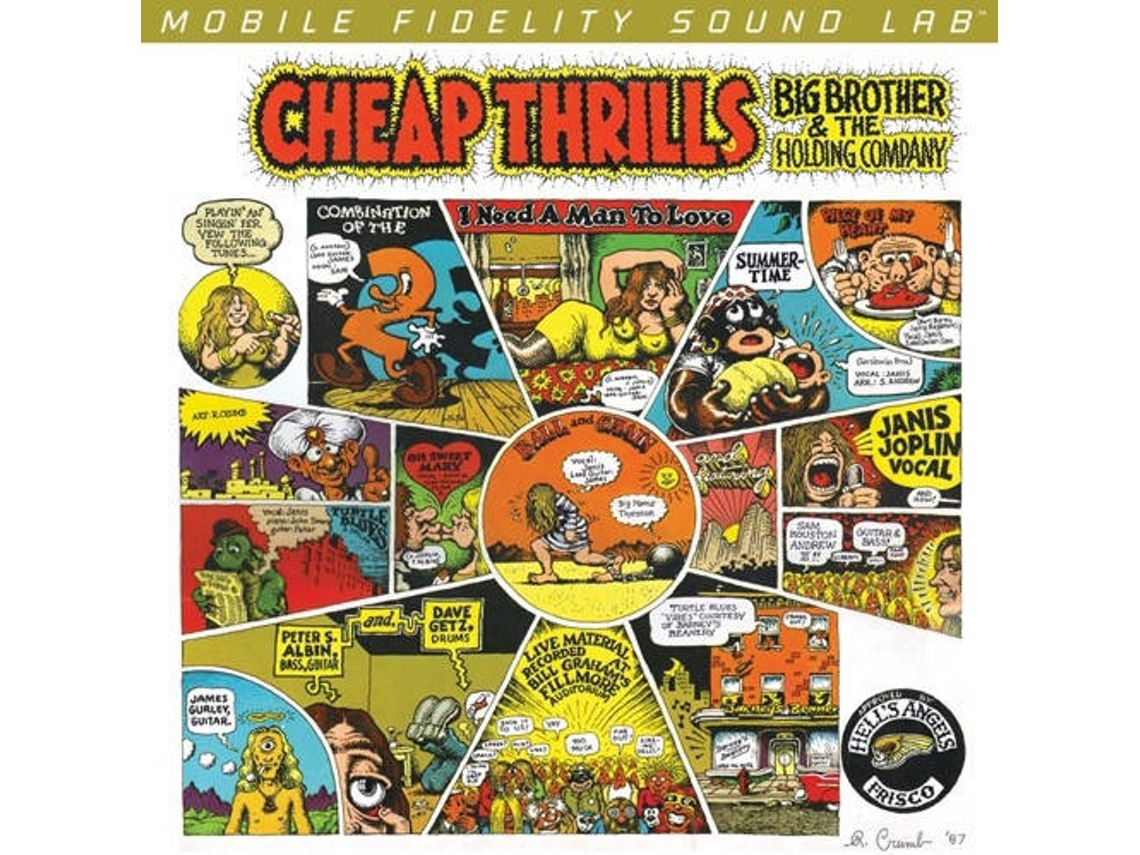 CD Big Brother & The Holding Company - Cheap Thrills (1CDs)