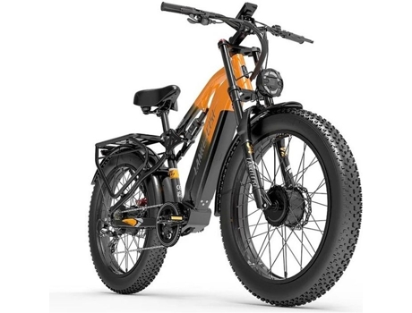 Bicicleta Elétrica Lankeleisi Mg800 Max 2000w 20ah 26 Polegadas Fat Bike Benfuto