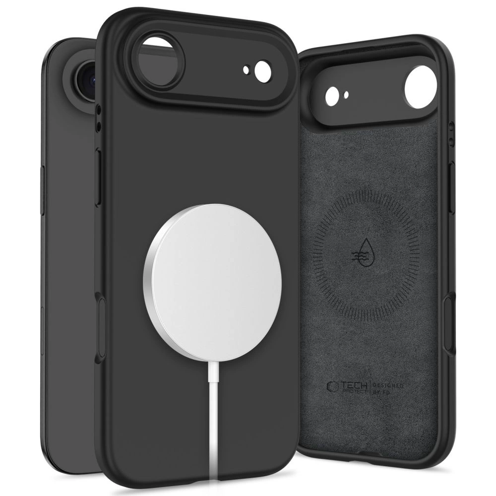 Capa De Silicone Magsafe Tech-protect Para Iphone 17 Air Com Proteção Magética
