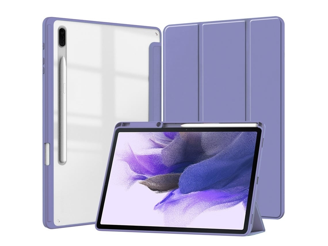 Capa Para Tablet Lurelia, Para Samsung Galaxy Tab S6 Lite 10.4 P610 2022/2020 De Acrílico, Lilás, Dobrável Com Suporte
