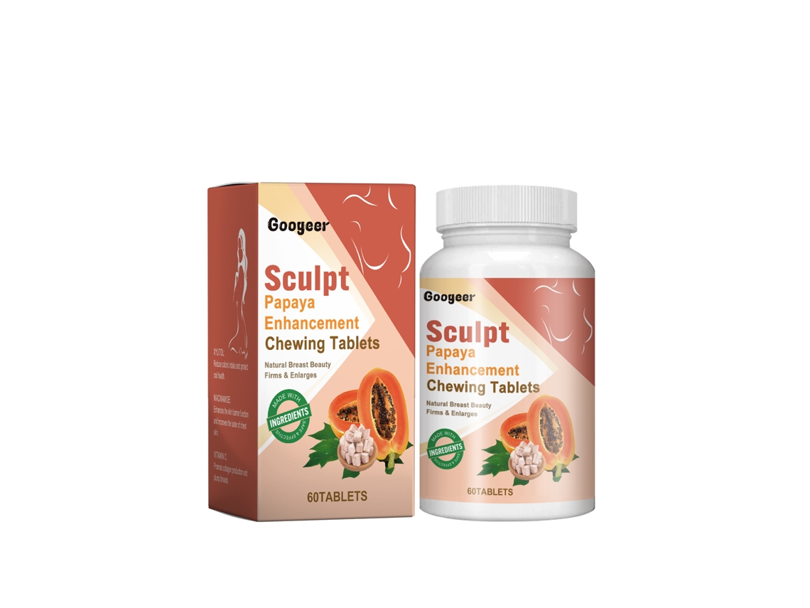 Comprimidos Masticáveis Mamão Papaya Aumento Seios