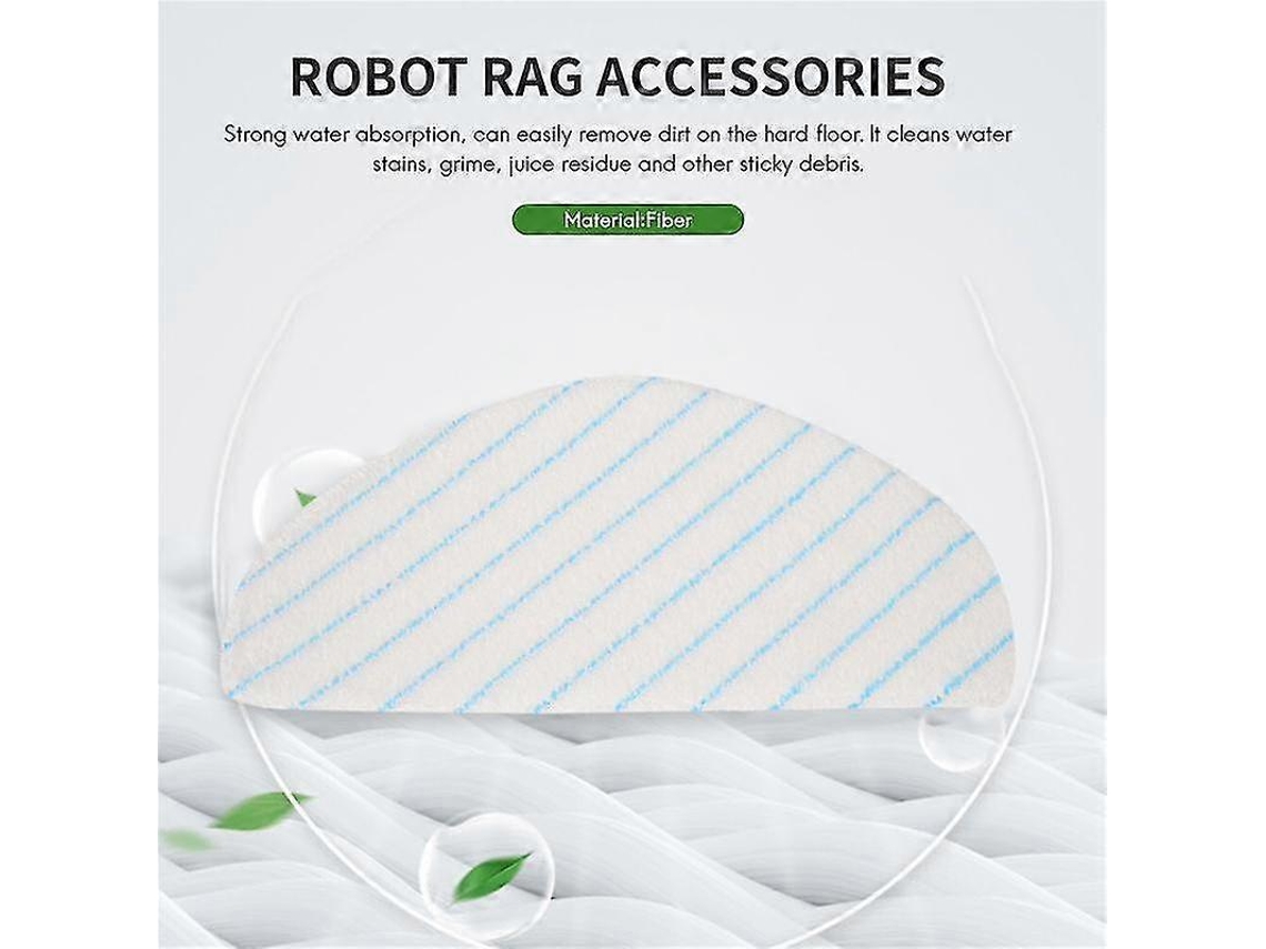 30 Pcs Replacement Mopping Pads For Deebot Ozmo T9 Series T8 Series T8 T8 Max N8 Robot Vacuum