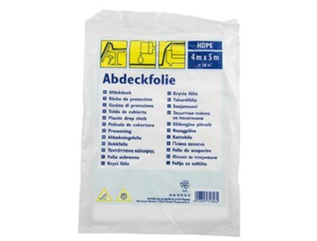 Plastico cubretodo 5micras 4x5m. fino