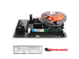 Placa-mãe 771 4 Núcleos E/l5420 2.5g 4g Memória Ventoinha Acessório De Placa-mãe De Pc