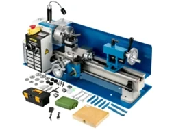 Mini Torno De Metal Vevor 180x350 Mm 550 W Fresadora De Metal 0 2500 Rpm 220 V