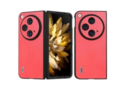 Capa De Celular Abeel Com Textura De Madeira Em Pu