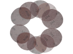 Conjunto De 40 Discos Lixa Circulares 125 Mm, Sem Poeira E Fáceis
